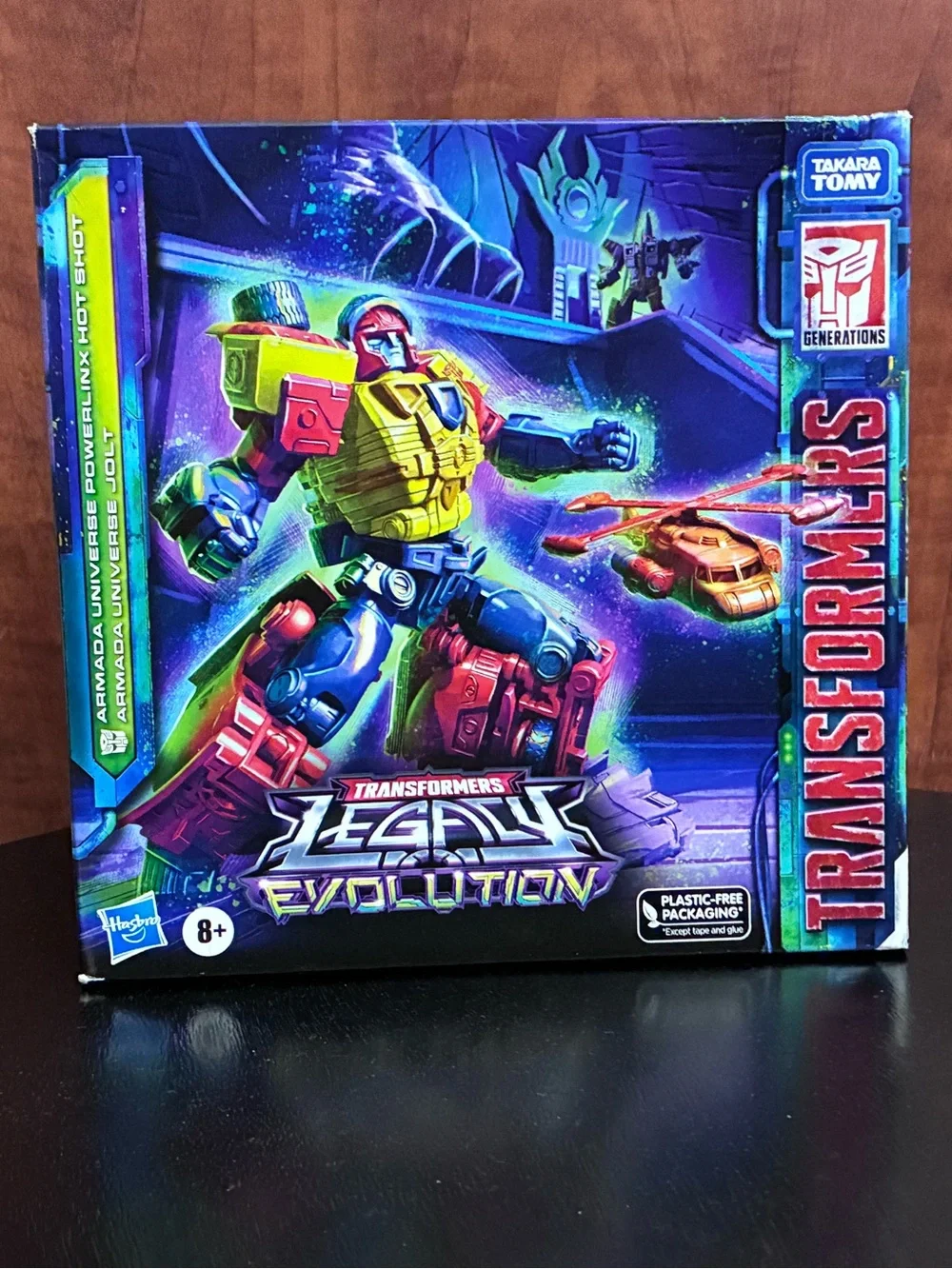 Transformers Legacy Evolution Armada Powerlinx Hot Shot & Jolt